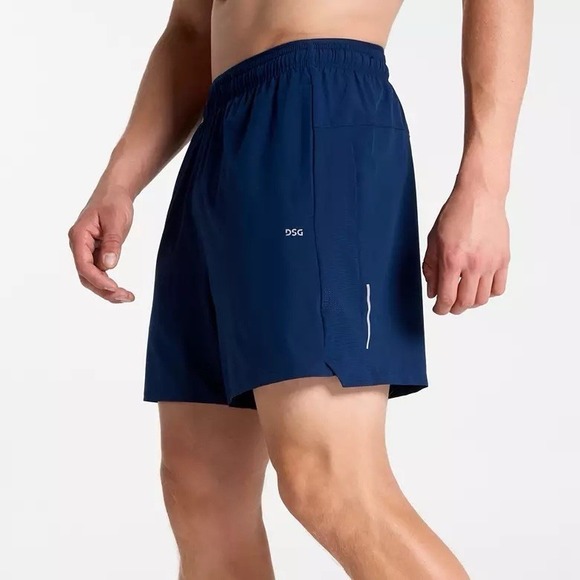 US Navy Other - DSG Men's 5" 2-in-1 Stride Shorts Size Small University Navy NEW Built-in-Brief